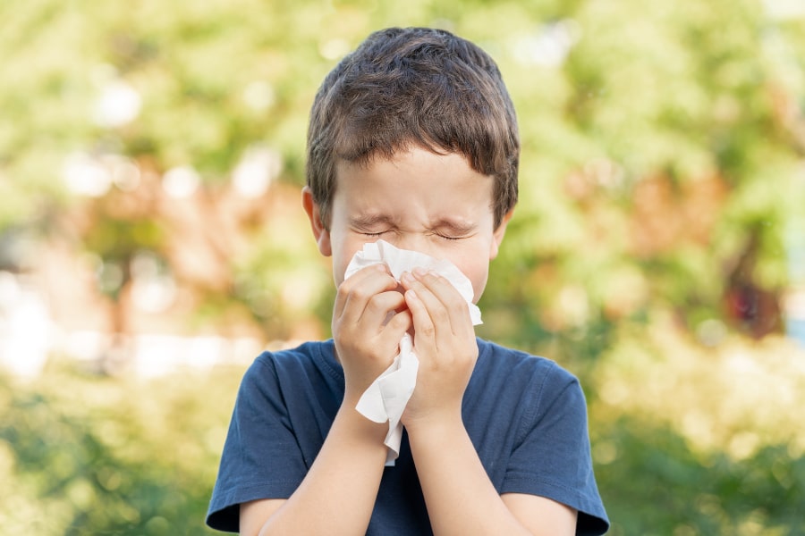 Аллергический ринит у детей
